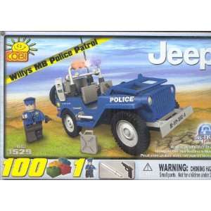  Action Town Police Jeep willys MB (100) Toys & Games