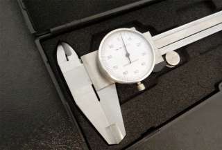 New Stainless Steel Commercial Quality 6 Dial Caliper SAE measurement 
