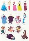  disney cinderella characters edible cupcake fairy cake toppers stand 