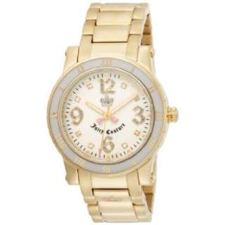 Juicy Couture Womens 1900609 HRH Gold Plated Stainless Steel Bracelet 
