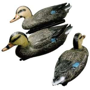   Hunting Duck Decoys w/ Weighted Keels x 3 Counts Set 