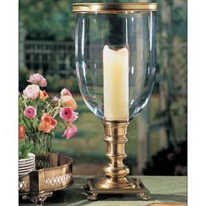   : Solid Brass And Crystal Hurricane Lamp   Dhl5100: Home Improvement