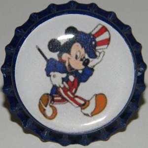 Home Made Mickey Mouse Bottle Cap Necklace Free SSH  