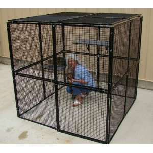 DOG,CAT,BIRD KENNEL CAGE PLUS SERIES 6X6X6H W/TOPS 