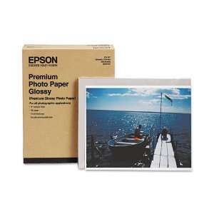  Epson Products   Epson   Premium Glossy Photo Paper, 8 x 