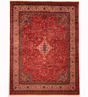 Large Area Rugs Hand Knotted Persian Wool Sarouk 10 x13  