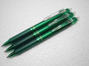 NEW FRIXION retractable PILOT 0.5 roller pen Green  