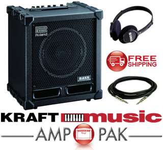 exclusively at kraft music the roland cb60xl cube bass amp amp pak 
