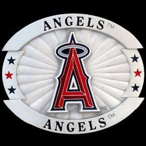 Los Angeles Angels Oversized Belt Buckle   MLB Baseball Fan Shop 