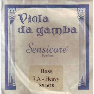  Super Sensitive Viola da Gamba Bass Sensicore Heavy 7.A 