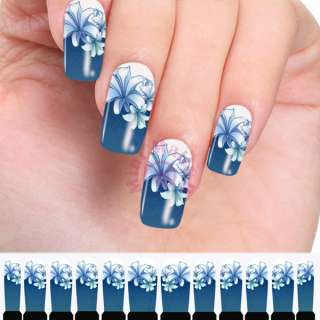 240 X NAIL ART DECAL STICKERS WATER SLIDE TRANSFER FOR FULL NAIL SALON 