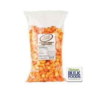 Kettle Krisp Hulless Cheese Corn Puffs 7oz Bags   Case of 12 Bags