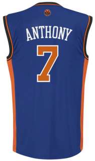   Anthony Youth Jersey adidas Blue Replica #7 New York Knicks Jersey