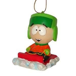  South Park Kyle Sledding Christmas Ornament #SK0107: Home 