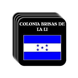 Honduras   COLONIA BRISAS DE LA LI Set of 4 Mini Mousepad Coasters