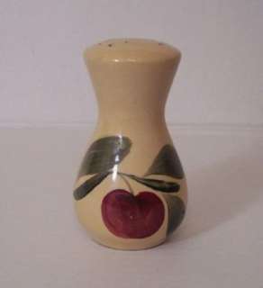   by watt pottery of crooksville ohio 1950s to early 1960s s shape holes