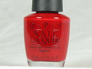 OPI Nail Polish BIG APPLE RED N25  