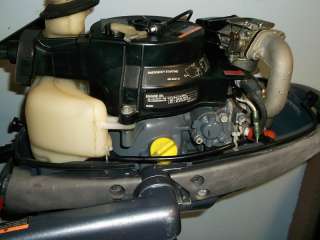 2006 Yamaha 4 HP Outboard 4 Stroke Boat Motor Engine Johnson Water 