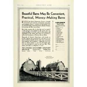  1930 Ad Louden Machinery Farm Barn Equipment Thorwald 