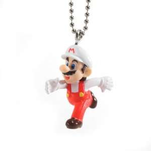   Mario Brothers WII Mascot Keychains   Fire Power Mario Toys & Games