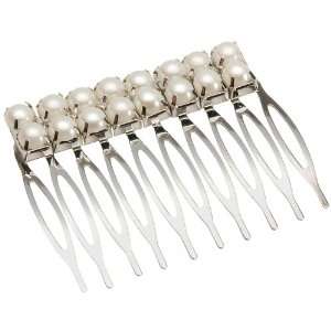  Jewelry Designer Hair Comb Silver & Pearl Electronics