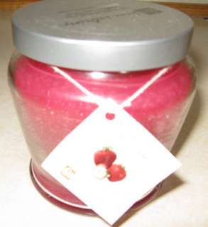 Home Interior Strawberry n Creme Scented Candle NIB  