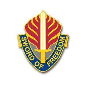 United States Army Europe Command Unit Crest Patch Decal Sticker 3.8 