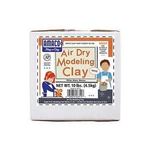   American Art Clay 10 Lbs. Air Dry Modeling Clay White