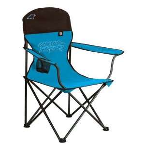 Carolina Panthers NFL Deluxe Folding Arm Chair  Sports 