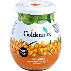 Goldenmix Sea Buckthorn Oil Mashed with Apple 270 Gr:  