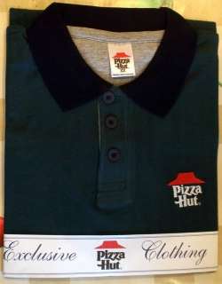 PIZZA HUT EXCLUSIVE SHORT SLEEVE POLO SHIRT UNISEX NEW  