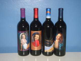   1999 2000 2001 Set Marilyn Monroe California Merlot Red Wine  