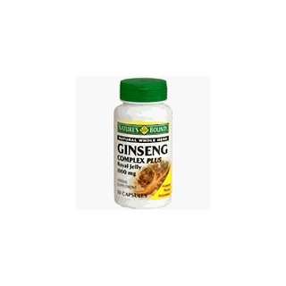  Ginseng Complex Plus Royal Jelly,1000Mg  50 Caps Health 
