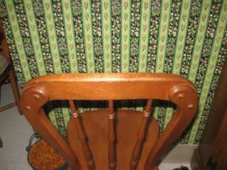 Ethan Allen Heirloom Nutmeg Maple Farmhouse Chair 10  6301  