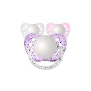 Orthodontic Newborn Silicone Glitter Girls Personalized Pacifiers