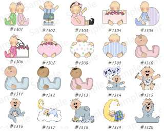 50 Baby Shower Wish Advice Cards Custom GP #7  
