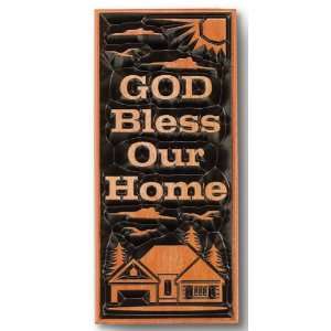  Large Plaque Wall Decoration Christian Message House  God 