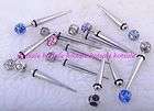 24 Pairs Beautiful Silver Different Shape Lovely Stainless Steel Stud 