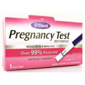  U Check Pregnancy Test Strip Kit Case Pack 48   793317 