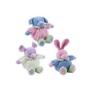    Grriggles Puppy Buddies Dog Toy pink color bunny: Pet Supplies