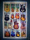 DILLION LUTHIER ACOUSTIC GUITAR POSTER/GUIDE CUSTOM +