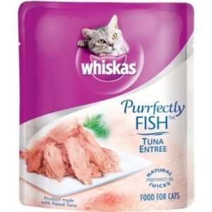  Whiskas Purrfectly FISH Red Snapper in Natural Juices for 