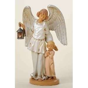   of 2 Fontanini Child with Guardian Angel Religious Figurines 7 #65527