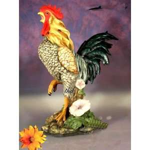 ROOSTER FIGURINE STATUE ROOSTER DECOR ITEM