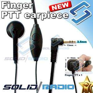 Earpiece Mic Finger PTT for Motorola Talkabout T5720  