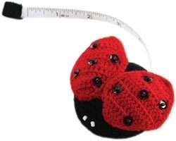 New Lantern Moon Crochet LADY BUG Tape Measure  
