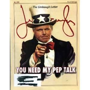   Limbaugh Letter July 2008 (You My Pep Talk, 17) Rush Limbaugh Books