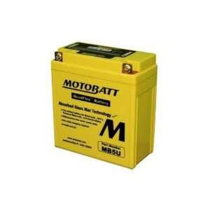   Volt 7 Ah MotoBatt MB5U Sealed Maintenance Free AGM Battery