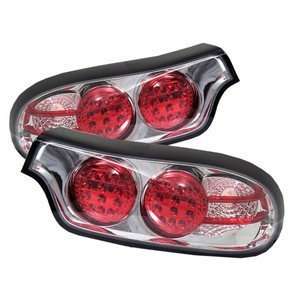  93 01 Mazda RX7 Chrome LED Tail Lights Automotive