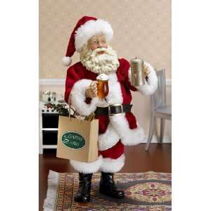  10 Fabriche Coffee Holiday Santa Claus Christmas Figure 